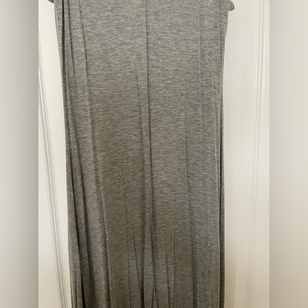 Monteau LA midi grey dress with black mesh inserts size Small NWT ๐Host Pick x2๐ - Picture 7 of 9